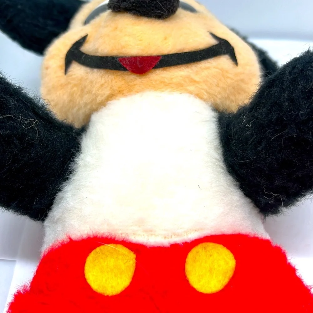Vintage Mickey Mouse Stuffed Toy, Walt Disney Productions - Picture 5 of 5